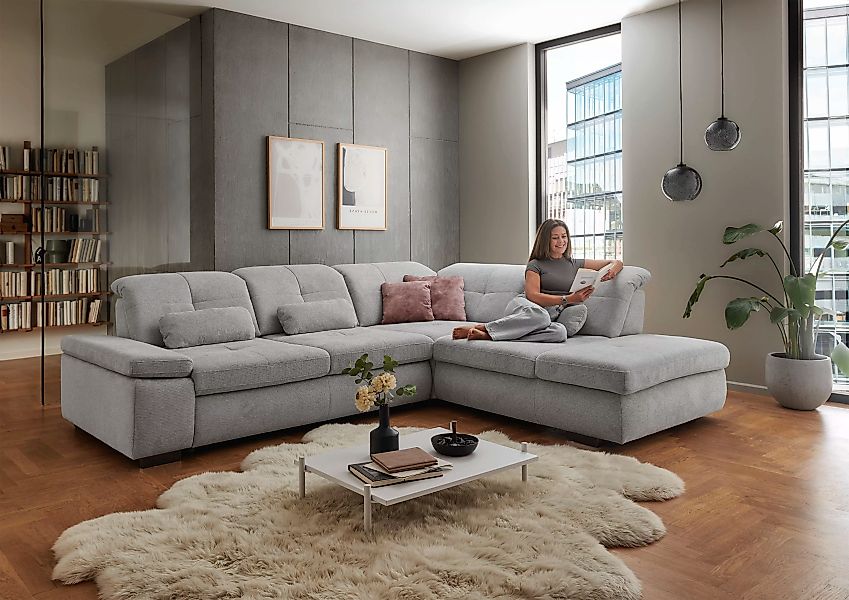 Die PlanBar Ecksofa »MP-IN16012 L-Form mit Federkern-Polsterung«, inkl. Sit günstig online kaufen