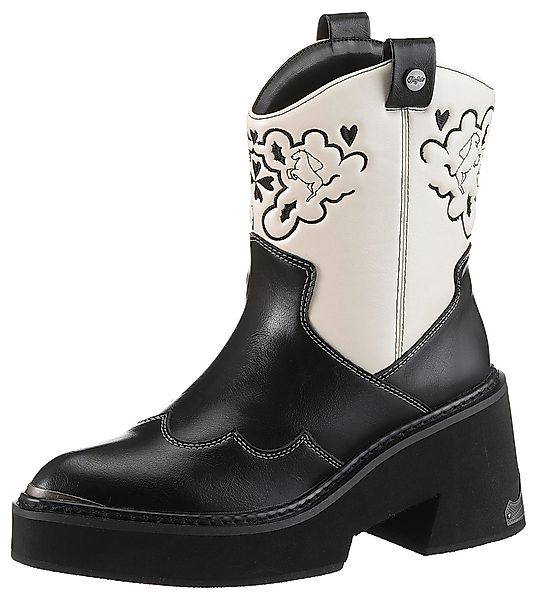 Buffalo BULL BOOT VEGAN Cowboy Stiefelette, günstig online kaufen