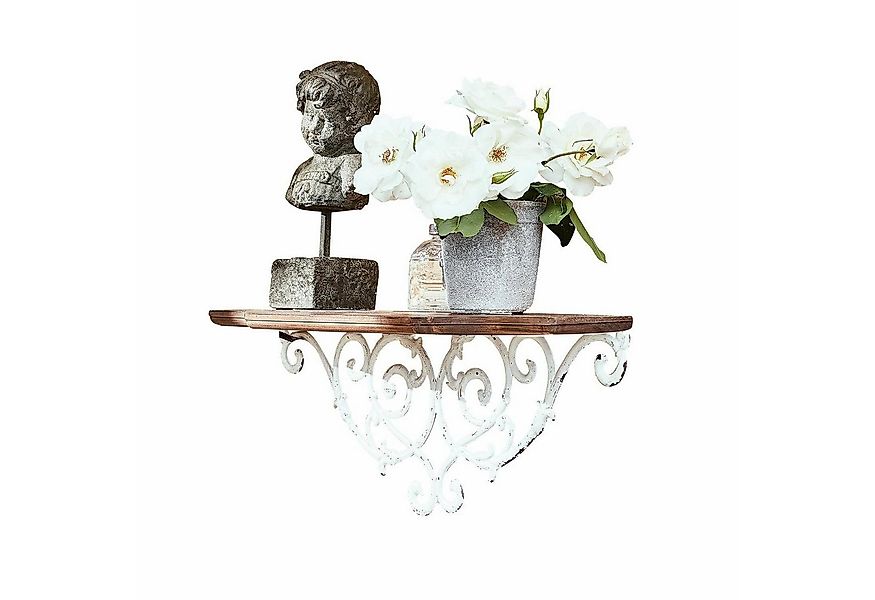 Mirabeau Wandregal Wandregal Rubén braun/antikweiß günstig online kaufen