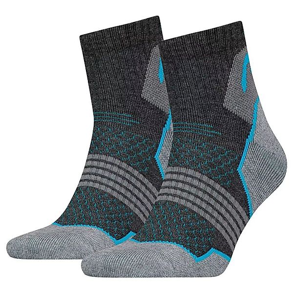 Head Hiking Quarter Socken 2 Paare EU 43-46 Grey / Blue günstig online kaufen
