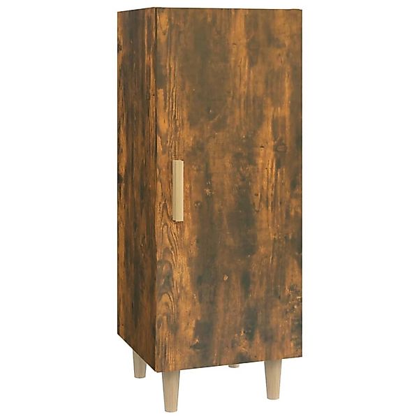 vidaXL Sideboard Räuchereiche 34,5x34x90 cm Holzwerkstoff 817402 günstig online kaufen