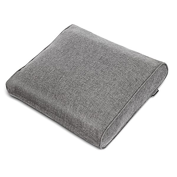 Bomoe Ilano Loungekissen Outdoor Rücken 70x40x15cm Hellgrau günstig online kaufen