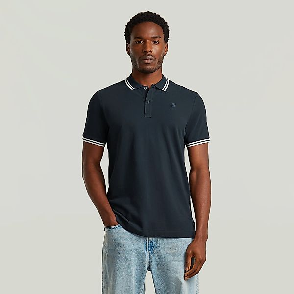 G-STAR Poloshirt "Poloshirt Dunda slim stripe" in Kurzarm-Form günstig online kaufen