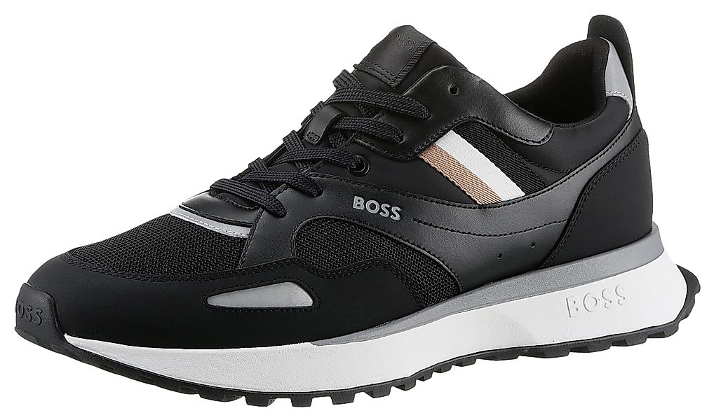 BOSS Jonah_Runn Sneaker mit BOSS-Markenlabel, Freizeitschuh, günstig online kaufen