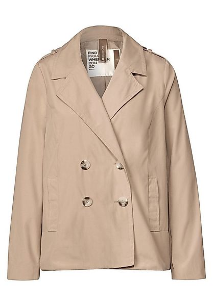 STREET ONE Kurzjacke Light Doublebreasted Trench günstig online kaufen