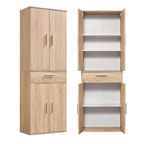 mokebo Mehrzweckschrank Der Praktische (60x180 cm, mit Schublade) Büroschra günstig online kaufen