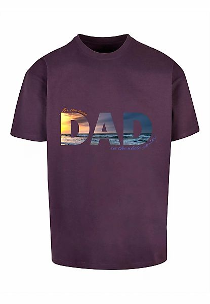 Merchcode T-Shirt "Merchcode Herren For The Best Dad Heavy Oversize Tee", ( günstig online kaufen
