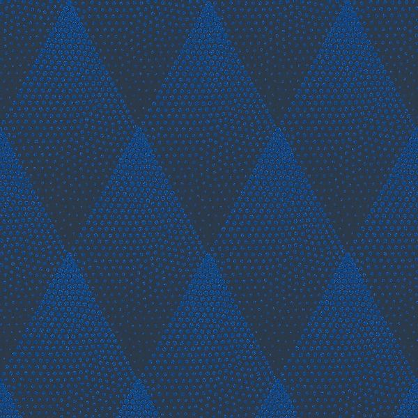 PROFHOME 374191-GU Grafik Tapete Geometrisch schimmernd Blau Schwarz 0,53 m günstig online kaufen