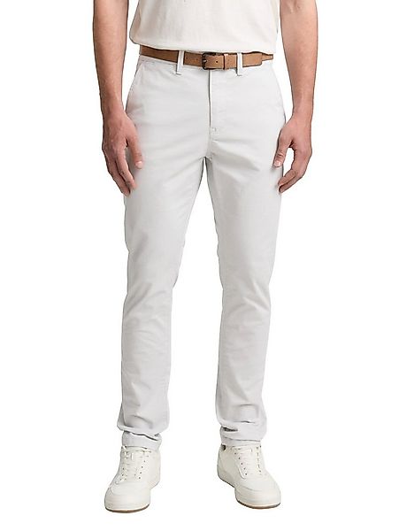 TOM TAILOR Denim Chinohose (mit Gürtel) leicht vorgewaschen günstig online kaufen