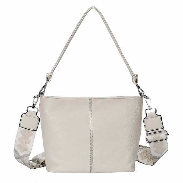 ITALYSHOP24 Schultertasche DAMEN TASCHE SHOPPER Hobo günstig online kaufen