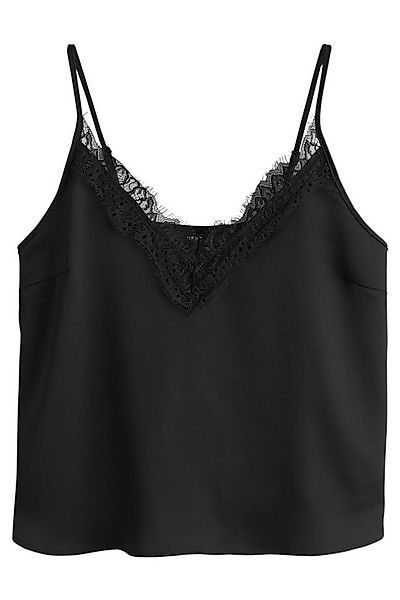 Next Trägertop Camisole-Top mit Satin und Spitze (1-tlg) günstig online kaufen