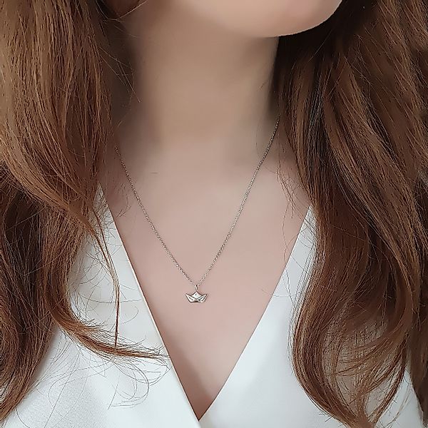 SCHOSCHON Kette mit Anhänger Halskette 3D günstig online kaufen