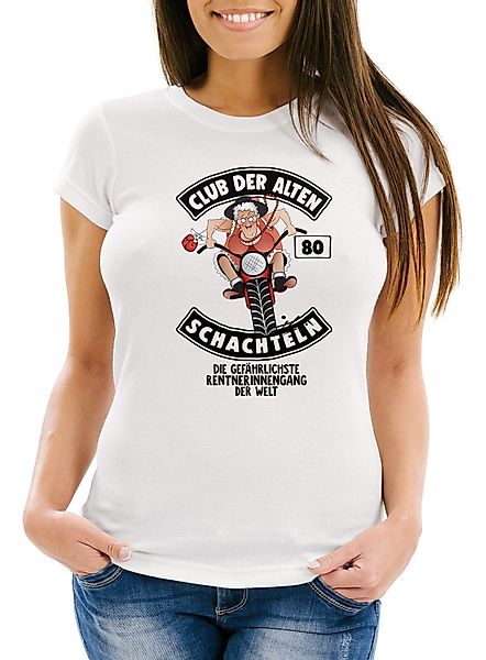 MoonWorks Print-Shirt Geburtstags-T-Shirt Damen Club Der günstig online kaufen