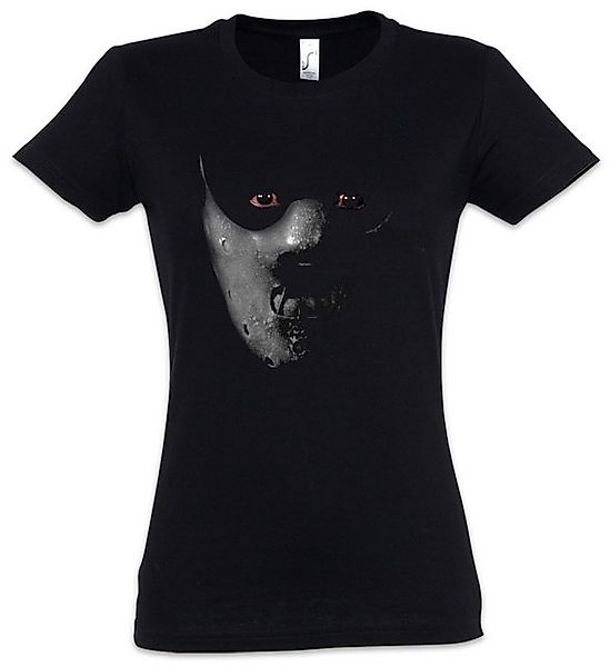 Urban Backwoods Print-Shirt Hannibal Mask Damen T-Shirt Schweigen Face Der günstig online kaufen