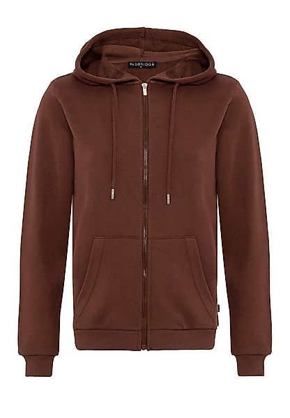 RedBridge Kapuzensweatjacke Basic mit Zipper und Kordelzug günstig online kaufen