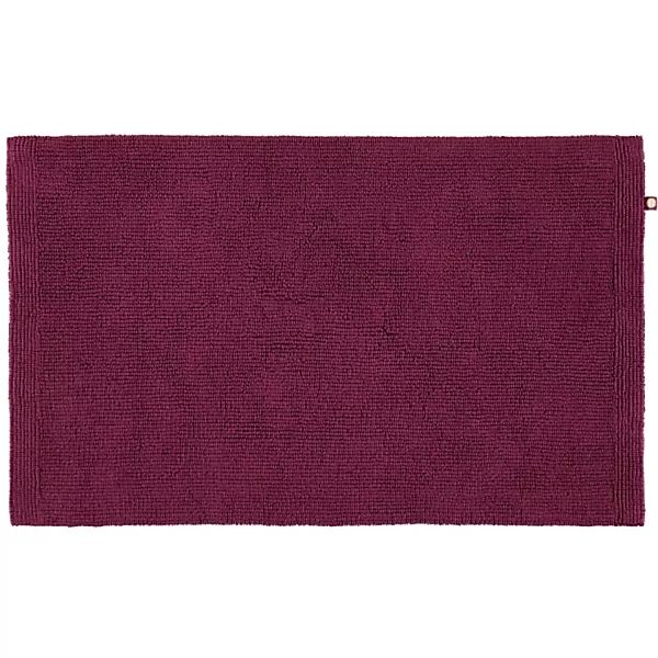 Rhomtuft - Badteppich Pur - Farbe: berry - 237 - 60x100 cm günstig online kaufen
