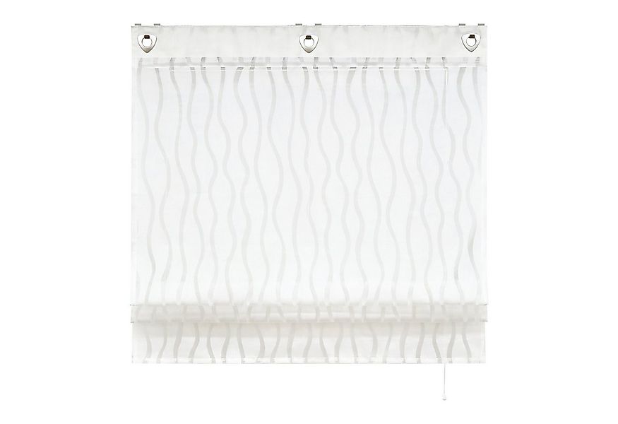 Joyswahl Raffrollo Tatjane, mit Hakenaufhängung, mit Ösen, Voile günstig online kaufen