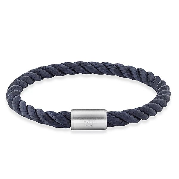CAÏ Armband "Edelstahl Textilband Navy blau 20cm" günstig online kaufen