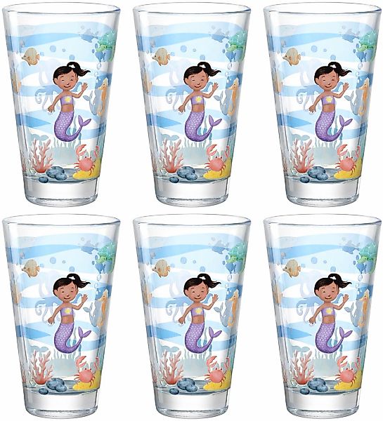 LEONARDO Becher "BAMBINI AVVENTURA Meer" 300 ml, 6-teilig günstig online kaufen