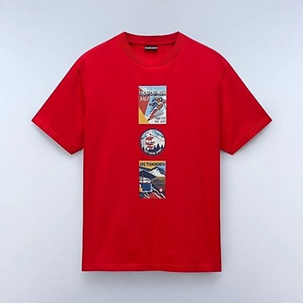 Napapijri  T-Shirts & Poloshirts Camisetas Hombre Modèle Portalet günstig online kaufen