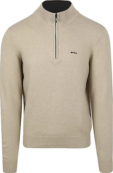 NZA Half Zip Pullover Christopher Melange Sand - Größe XL günstig online kaufen