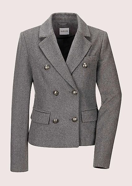 MADELEINE Longblazer "Blazer Kurzblazer mit Glanz-Akzenten" günstig online kaufen
