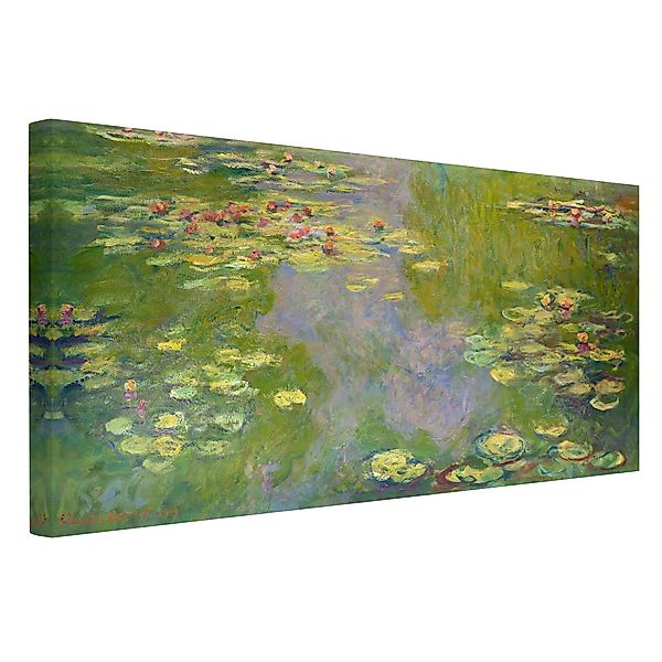Bilderdepot24 Leinwandbild Kunstdruck Claude Monet Grüne günstig online kaufen