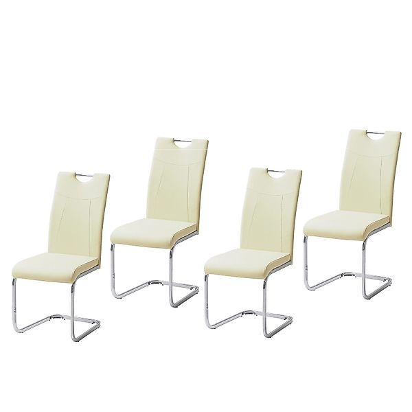HTI-Line Freischwinger Schwingstuhl KellyC PU 4er günstig online kaufen