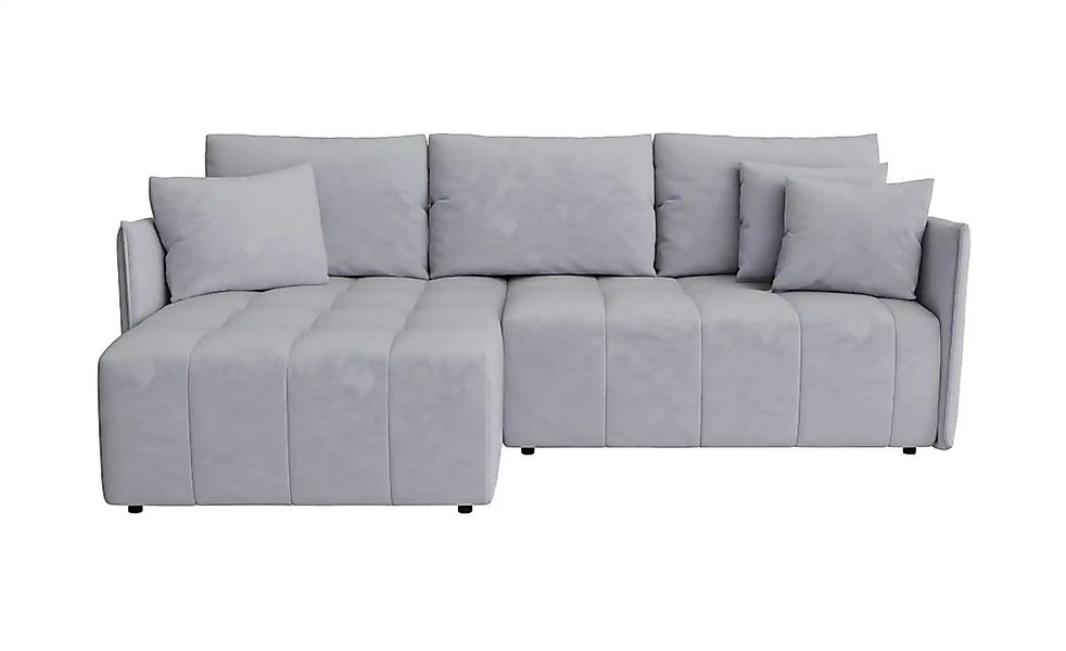 Ecksofa  Onil ¦ grau ¦ Maße (cm): B: 245 H: 85 Polstermöbel > Sofas > 3-Sit günstig online kaufen
