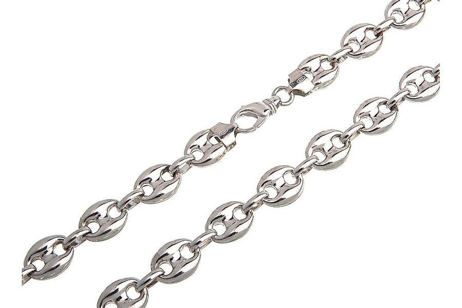 Silberkettenstore Silberkette Kaffeebohnenkette 11,5mm - 925 Silber, Länge günstig online kaufen