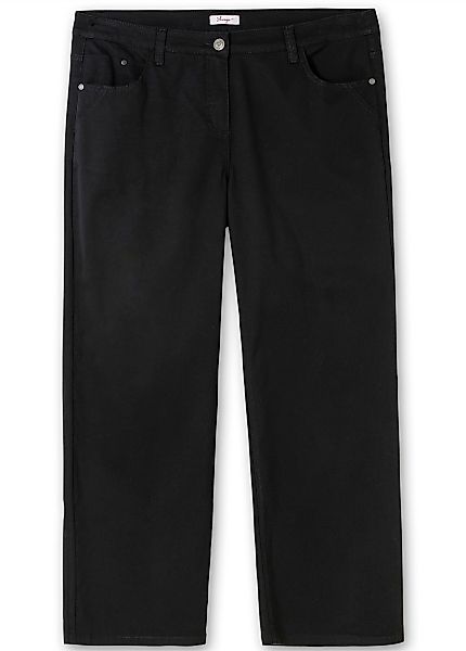 Sheego Jerseyhose Hose Innenbeinlänge ca. 81 günstig online kaufen