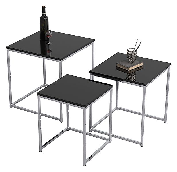 VCM Couchtisch 3-tlg. Set Beistelltisch Couchtisch günstig online kaufen
