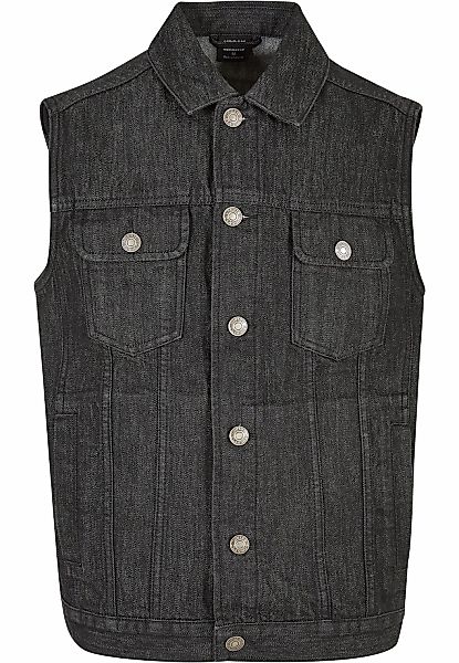 URBAN CLASSICS Jerseyweste "Urban Classics Herren Denim Vest" 1 Stk. günstig online kaufen