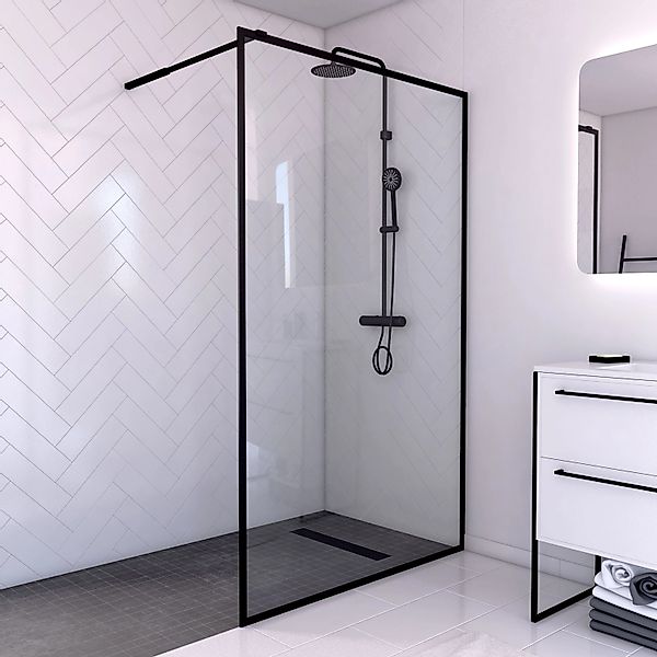 Marwell Walk-in-Dusche MARWELL CITY, Sicherheitsglas, BxH: günstig online kaufen