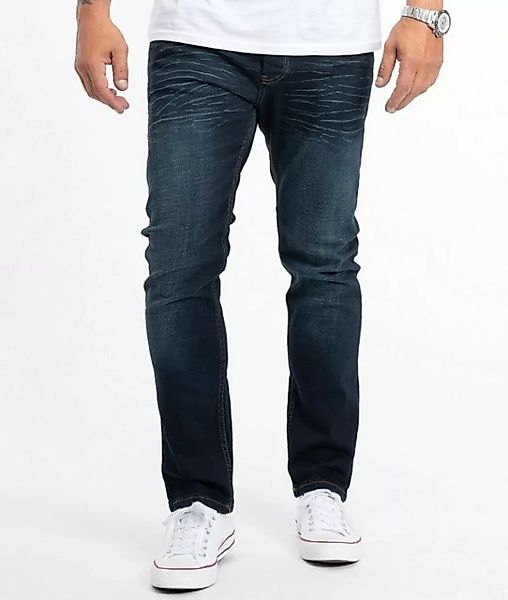 Lorenzo Loren Regular-fit-Jeans Herren Jeans Regular Fit Dunkelblau LL-316 günstig online kaufen