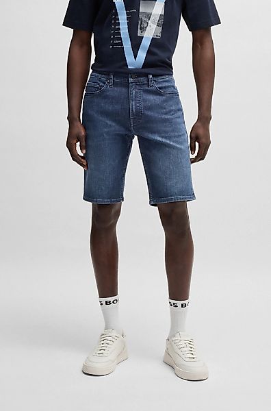 BOSS ORANGE Shorts "Delaware", mit Lederbadge und Coinpocket günstig online kaufen