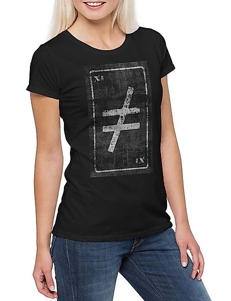 Urban Backwoods Print-Shirt Tarot Inequality Damen T-Shirt Karte Karten Car günstig online kaufen