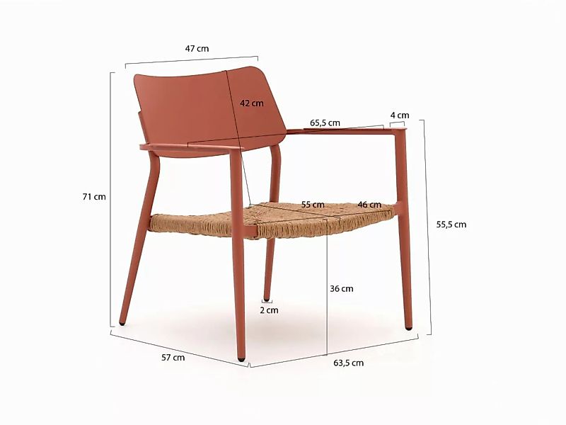 Bellagio Cino Gartensessel Stapelbar günstig online kaufen