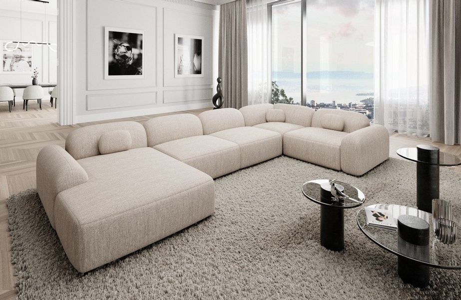 Sofa Dreams Wohnlandschaft Stoff Sofa Polstersofa günstig online kaufen