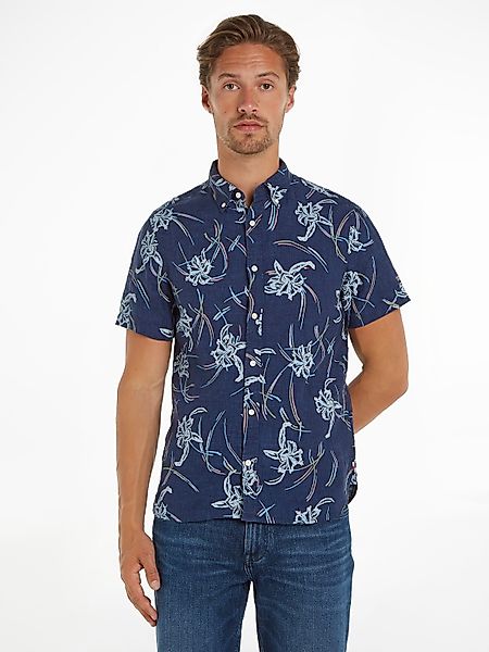 Tommy Hilfiger Leinenhemd LI TROPICAL PRT günstig online kaufen