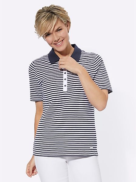 Casual Looks Poloshirt "Poloshirt" 1 Stk. tlg. günstig online kaufen