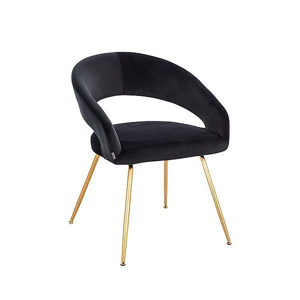 HOME DELUXE Esszimmerstuhl Samt Stuhl LYRIC günstig online kaufen