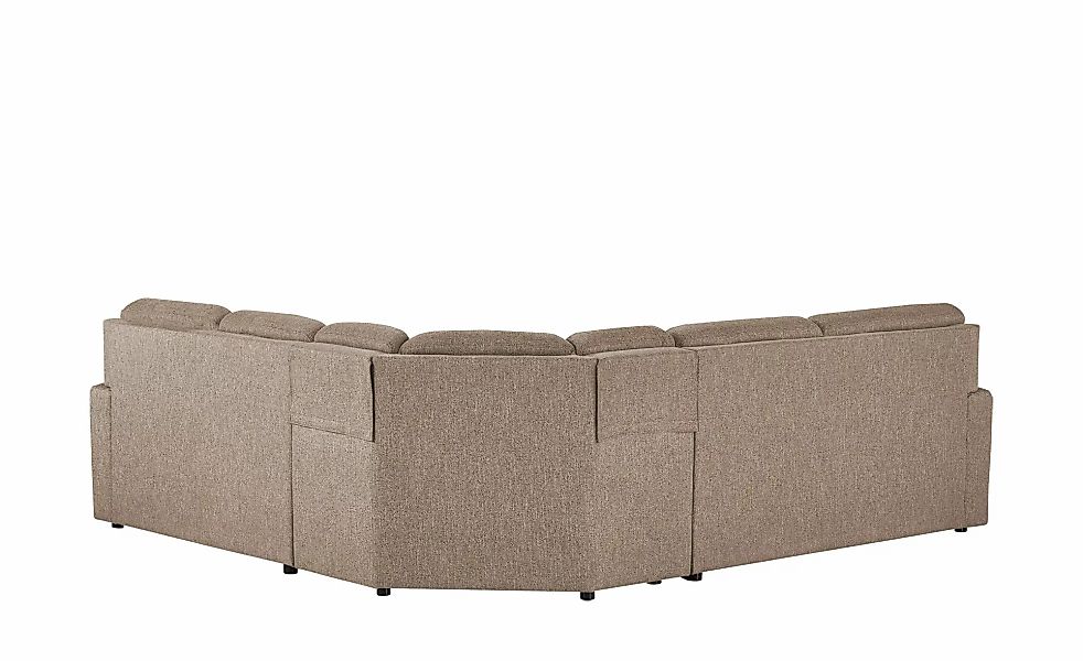 smart Ecksofa  Valencia ¦ braun ¦ Maße (cm): B: 266 H: 90 T: 236.0 Polsterm günstig online kaufen
