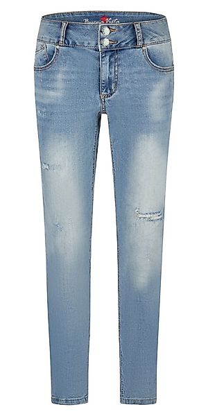 Buena Vista 5-Pocket-Jeans Tummyless cropped stretch günstig online kaufen