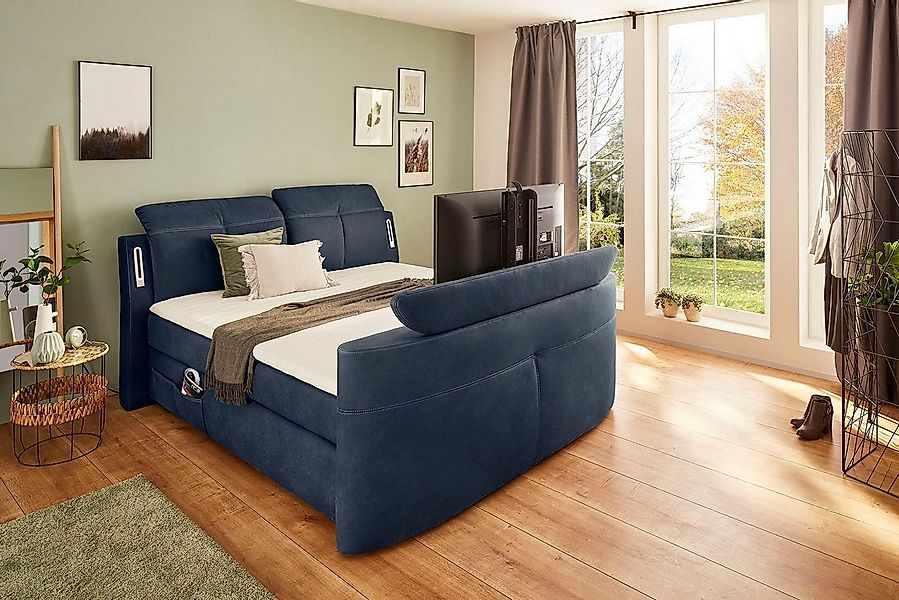 Jockenhöfer Gruppe Boxspringbett "Movie Star in der Größe 180x200cm" mit ve günstig online kaufen