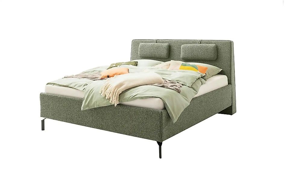 SCHÖNER WOHNEN Kollektion Polsterbett  Madrid ¦ grün ¦ Maße (cm): B: 188 H: günstig online kaufen