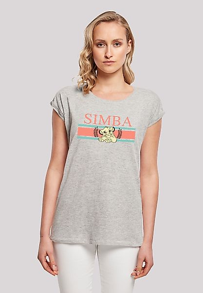 F4NT4STIC T-Shirt "Disney König der Löwen Simba Stripes" Print günstig online kaufen