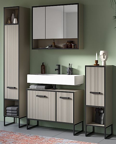 Inn.Furn Badmöbel-Set Scana, (Badezimmer in Sand günstig online kaufen
