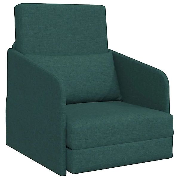 vidaXL Schlafsofa Dunkelgrün 65 x 80 x 83 cm Stoff 4106641 günstig online kaufen