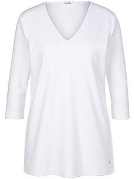 V-Shirt 3/4-Arm Efixelle weiss günstig online kaufen